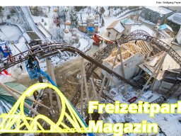 Aufbau des Themenbereichs „Sonnenbucht“ in FANTASIA (Januar 2025)